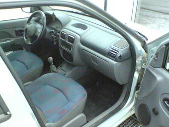 2001 Renault Symbol specs, Engine size 1.4, Fuel type Gasoline, Drive