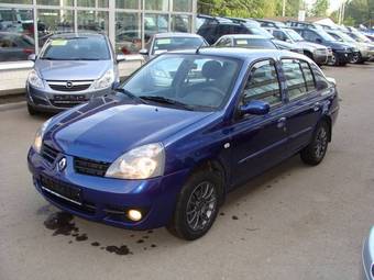 2007 Renault Symbol specs, Engine size 1400cm3, Fuel type Gasoline