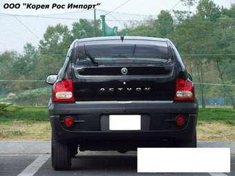 2006 SsangYong Actyon Pics