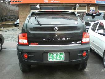 2008 SsangYong Actyon Pictures