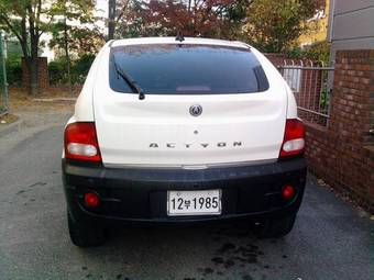 2008 SsangYong Actyon Photos