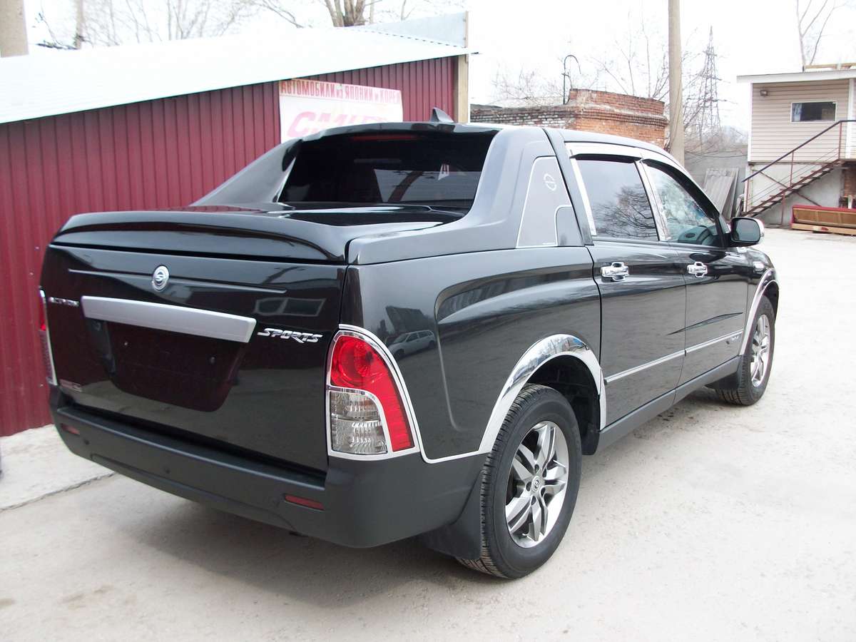 Ssangyong actyon sports лифт