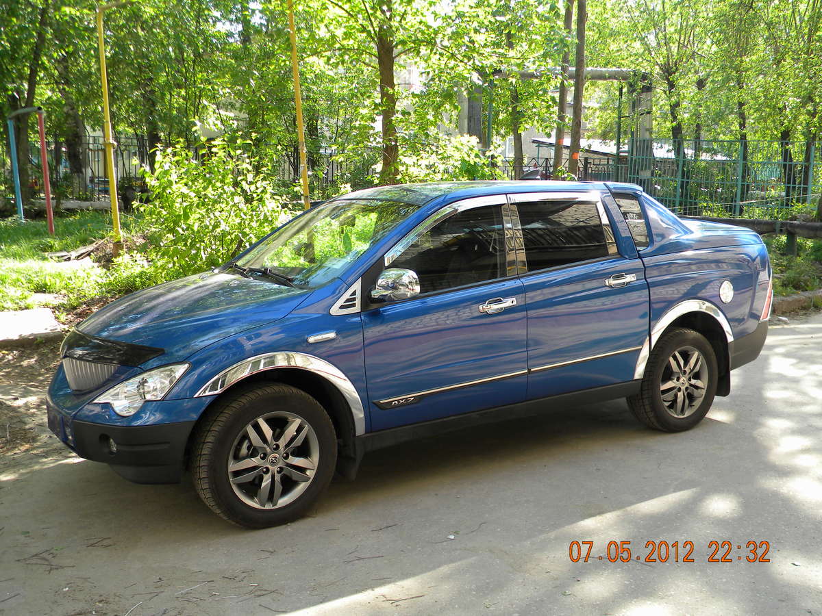 2011 SsangYong Actyon Sports specs, Engine size 2.0, Fuel type Diesel, Drive wheels 4WD