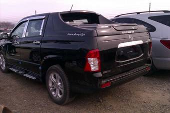 Капот ssangyong actyon 2012