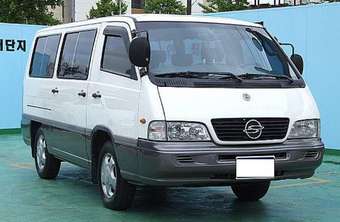 2002 SsangYong Istana Pics