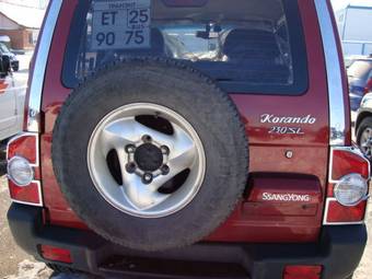 2002 SsangYong Korando Photos