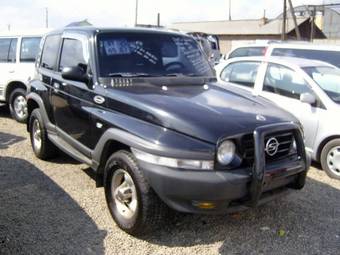 2002 SsangYong Korando Photos