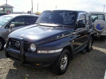 2002 SsangYong Korando Pictures