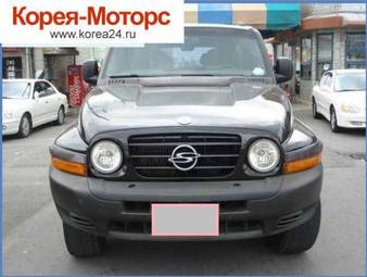 2002 SsangYong Korando Photos