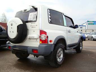 2002 SsangYong Korando Photos
