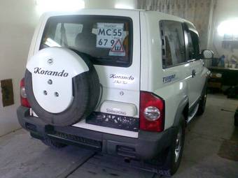 2002 SsangYong Korando Photos