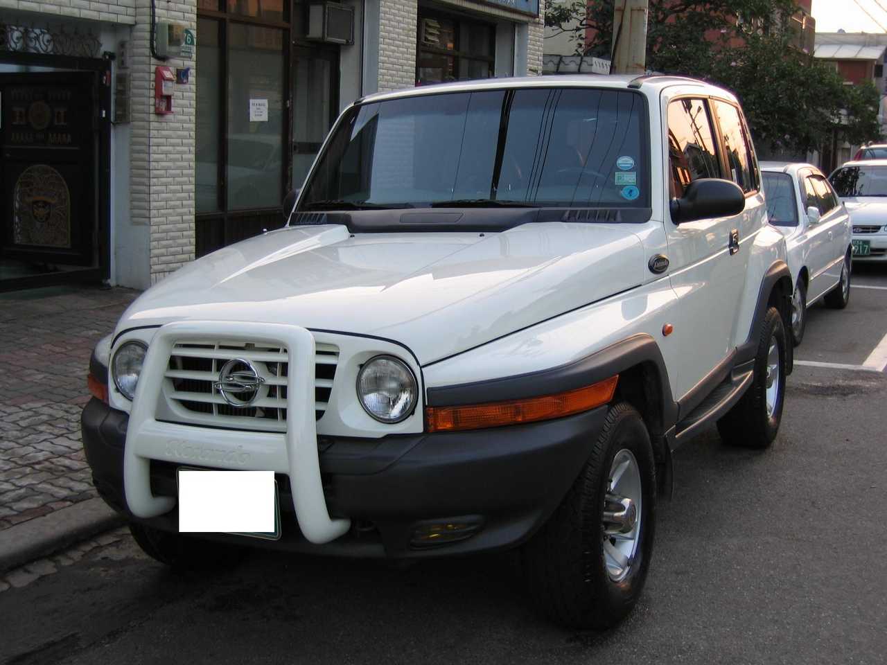 2002 SsangYong Korando