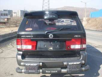 2002 SsangYong Musso Pictures