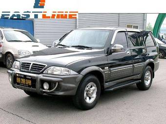 2002 SsangYong Musso Images