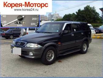 2002 SsangYong Musso Photos