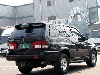 2002 SsangYong Musso Pictures