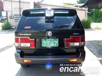 2002 SsangYong Musso Photos