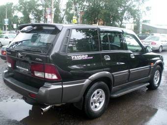 2002 SsangYong Musso Pictures