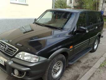 2002 SsangYong Musso Pictures