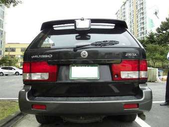 2003 SsangYong Musso Pictures