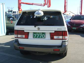 2003 SsangYong Musso Pictures