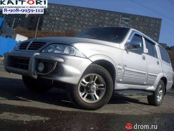 2004 SsangYong Musso For Sale