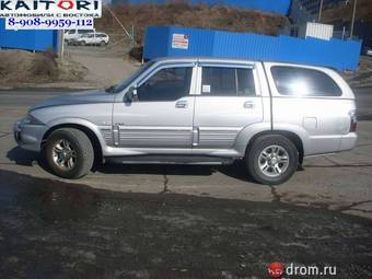 2004 SsangYong Musso For Sale