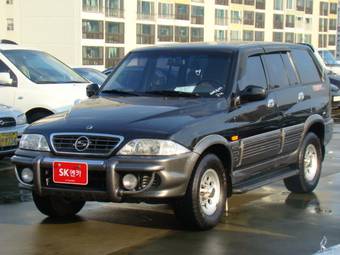 2002 SsangYong New Musso Photos