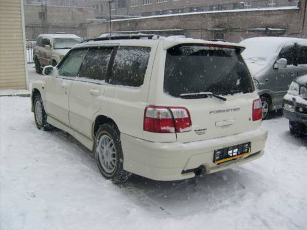 2001 Subaru Forester specs, Engine size 2000cm3, Fuel type