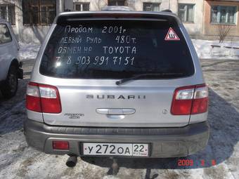 2001 Subaru Forester For Sale