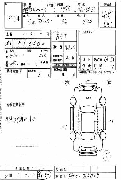 2002 Subaru Forester Images