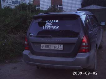 2003 Subaru Forester Photos