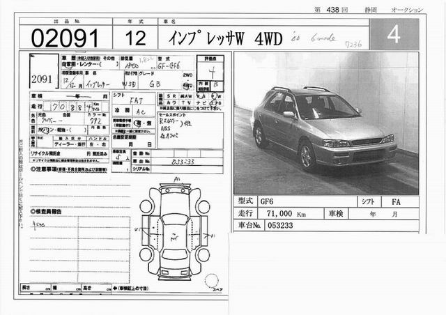 2000 Subaru Impreza Wallpapers