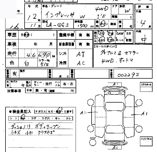 2000 Subaru Impreza Wagon Pictures