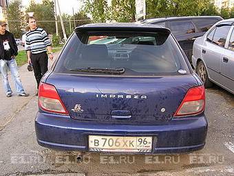 2001 Subaru Impreza Wagon Photos