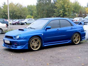 2002 Subaru Impreza WRX Wallpapers