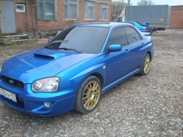 2004 Subaru Impreza WRX