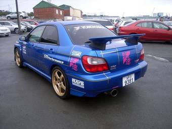 2001 Subaru Impreza WRX STI Pictures