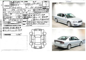 2001 Subaru Legacy B4