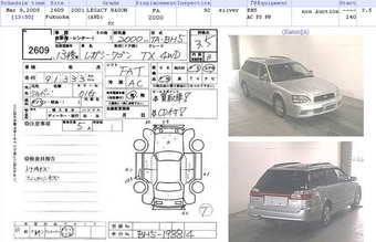 2001 Subaru Legacy Wagon