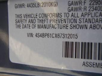 2005 Subaru Outback Pictures