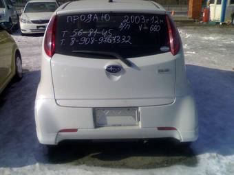 2003 Subaru R2 Pictures