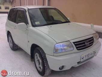 2001 Suzuki Escudo Pictures