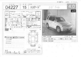 2003 Suzuki Escudo Photos