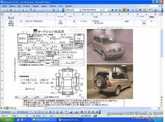 2001 Suzuki Grand Escudo For Sale