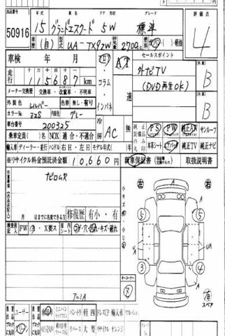 2003 Suzuki Grand Escudo