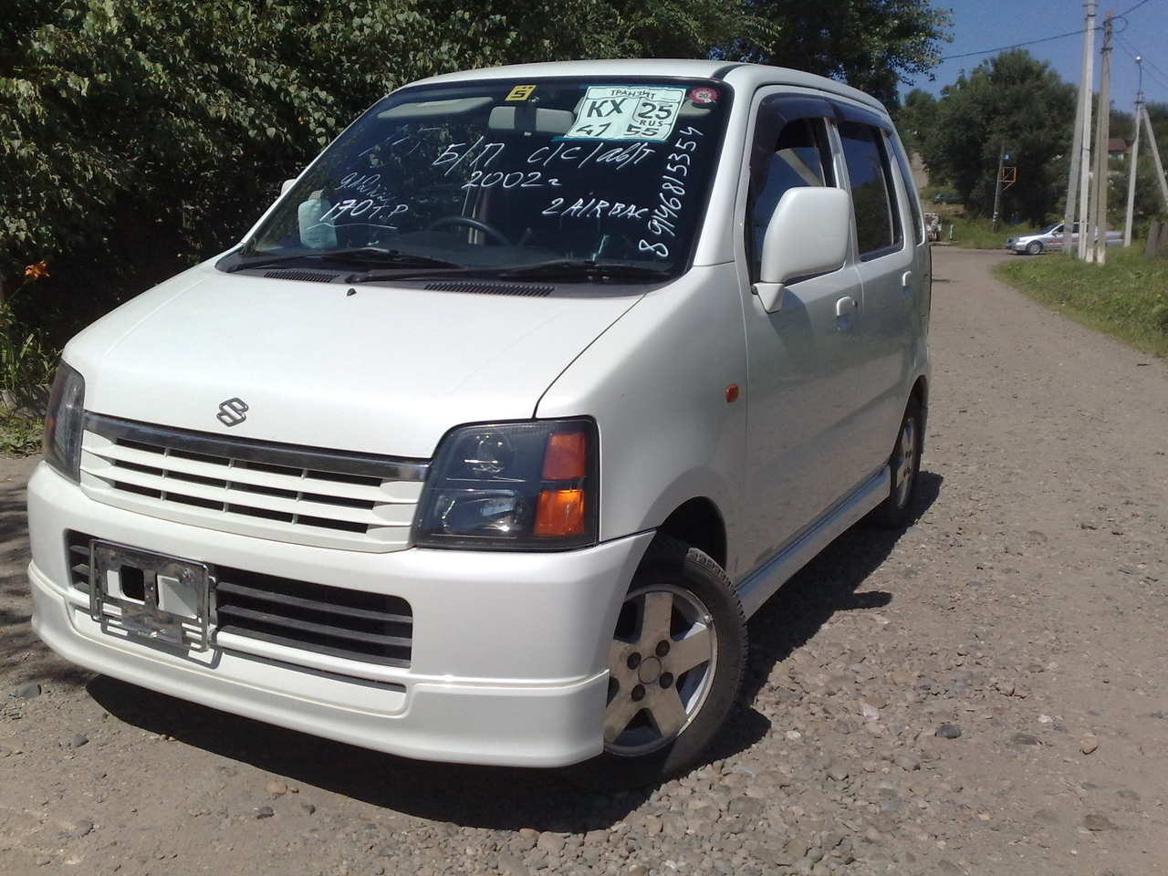 2002 Suzuki Wagon R specs, Engine size 660cm3, Fuel type