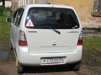 2002 Suzuki Wagon R Solio Pics