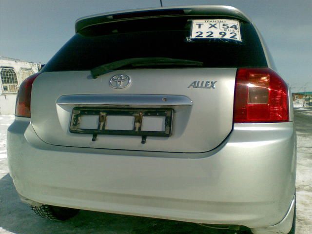 2001 Toyota Allex