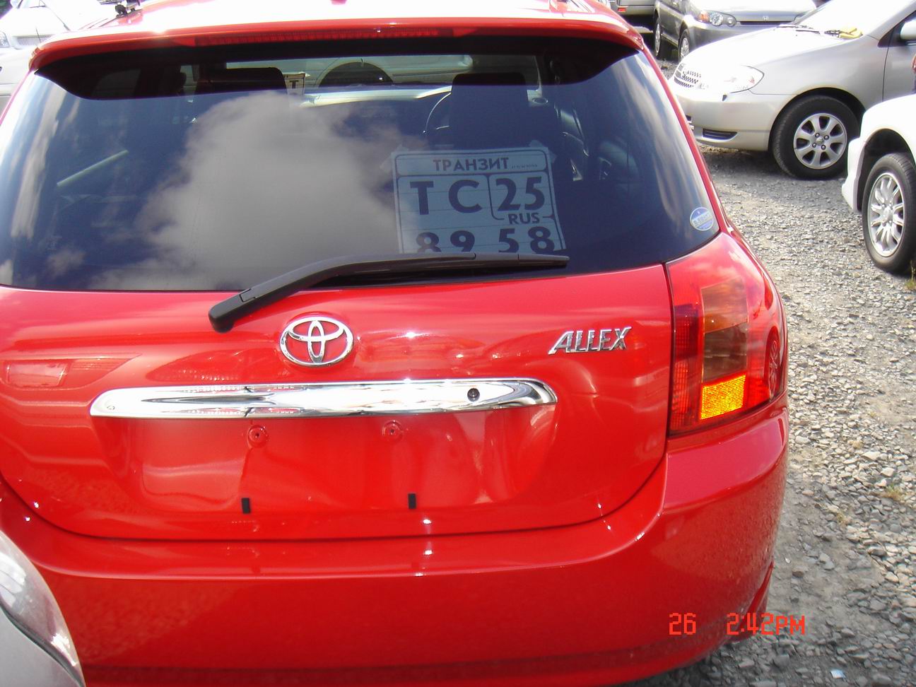 2001 Toyota Allex For Sale